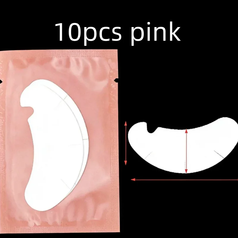 10/30/50/100 stücke U Förmigen Pfropfen Wimpern Patches Wimpern Patch Falsche Wimpern Verlängerung Papier Aufkleber Unter augen Pads