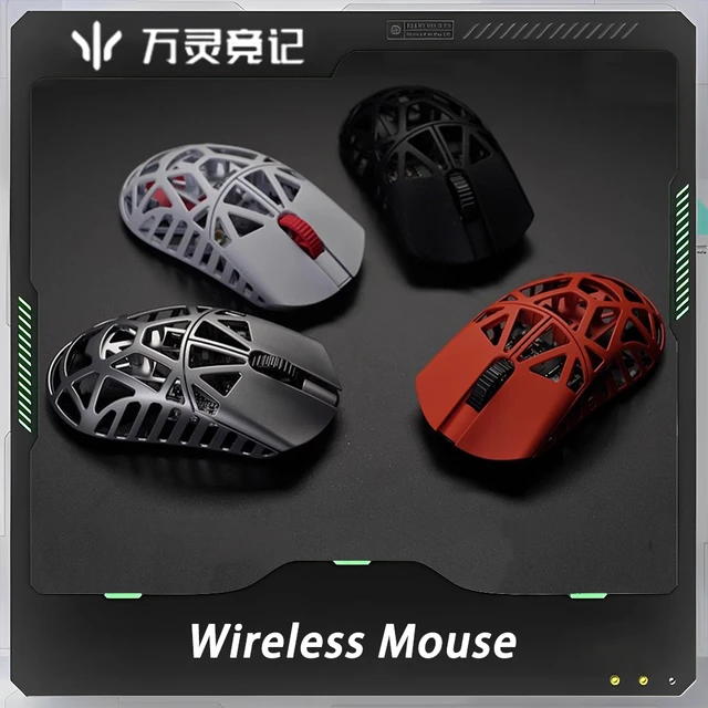 WLmouse BEAST X MINI Wireless Mouse PAW3395 Sensor Nordic 52840 