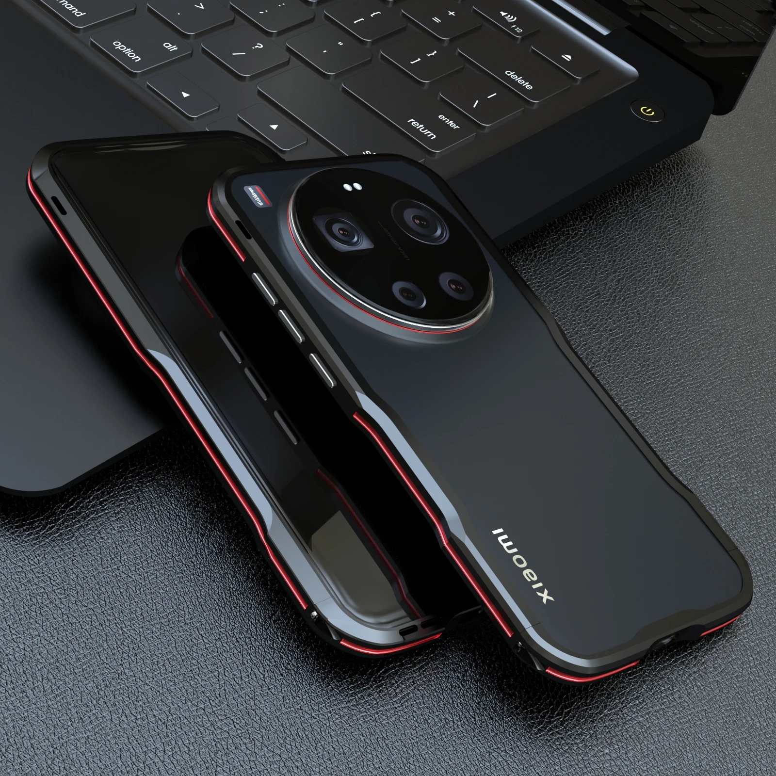 Oryginalna metalowa ramka LUPHIE do Xiaomi 17 Ultra, etui bumper, aluminiowa osłona ochronna na Xiaomi 17 Ultra — zdjęcie produktu 4