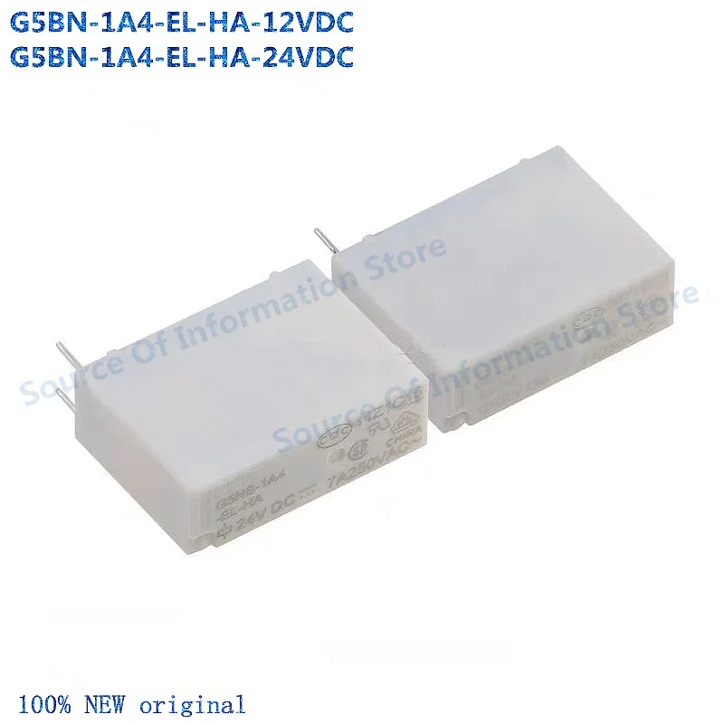 

10Pcs G5NB-1A4-EL-HA/12VDC 24VDC Relay 4Pin 7A