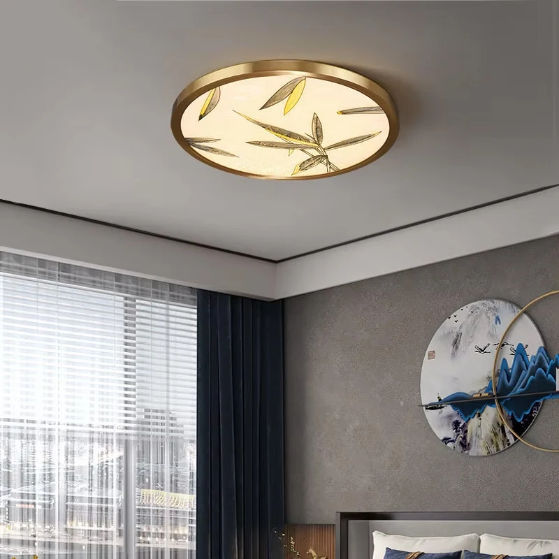 Ultra-thin LED Ceiling Lights For Living Room New Enamel Restaurant Study Ceiling Lamp Creative  Bedroom Decor led Light Fixture