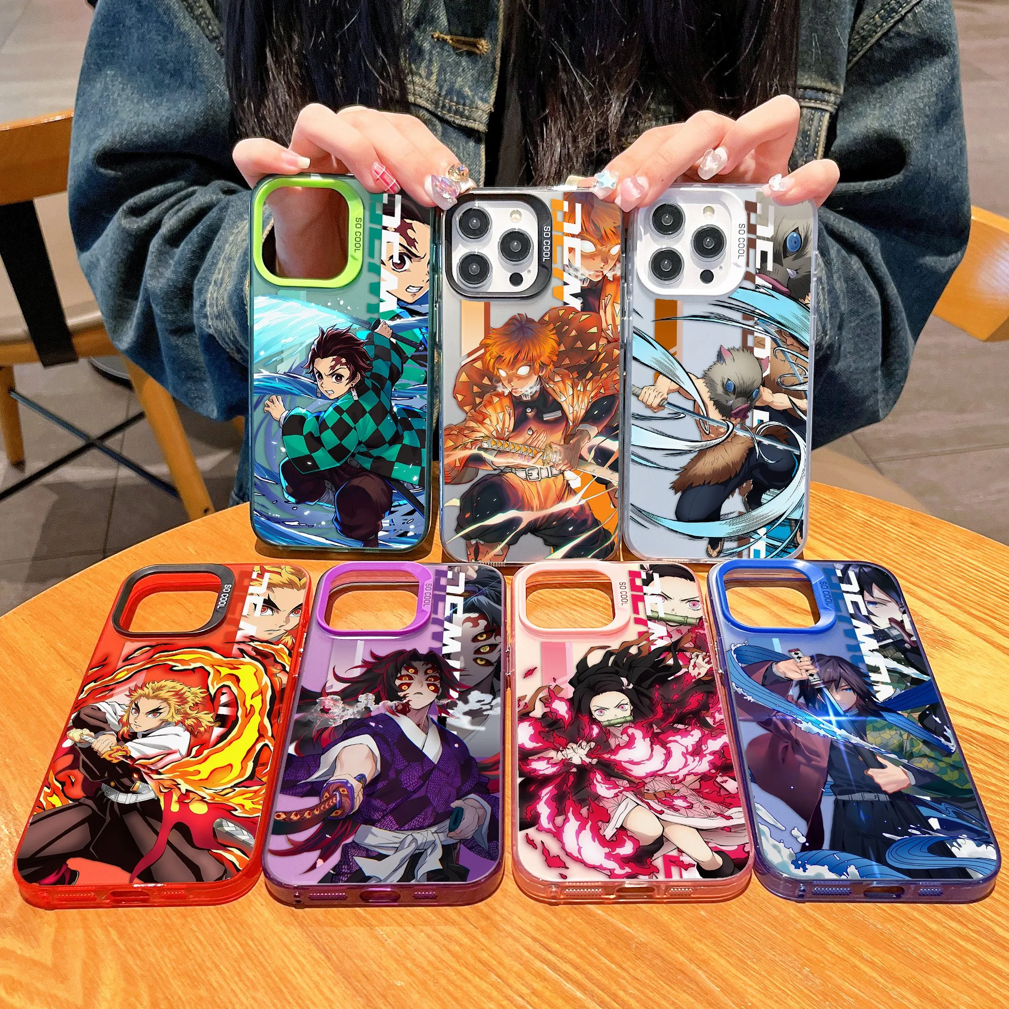 Phone Case Japan Anime Demon Slayer For Samsung Galaxy S24 S23 S22 S21 S20 Note20 Ultra Plus FE J7 Prime M31 M30S M23 5G Cover