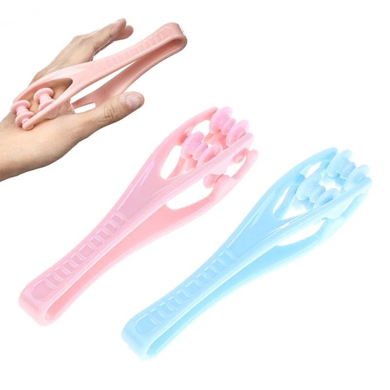 Dual-Row Roller Finger Hand Massager Acupuncture Points Joint Relief Health Care Massage Tool For Fatigue Release