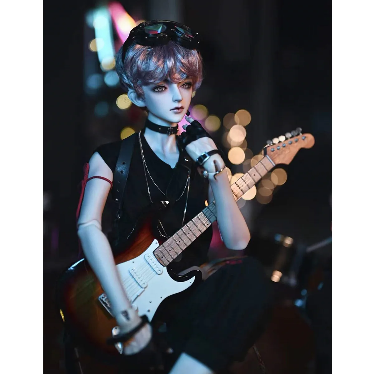 [wamami] Mini Electric Guitar Fir 1/4 MSD 1/6 1/3 SD DZ BJD Dollfie Accessories-Not For Adult