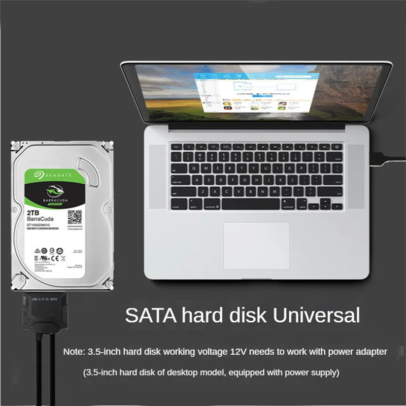 

Кабель-адаптер AM-Sata, преобразователь USB 3.0 в Sata, 2,5/3,5-дюймовый жесткий диск для HDD SSD, кабель USB3.0 в Sata