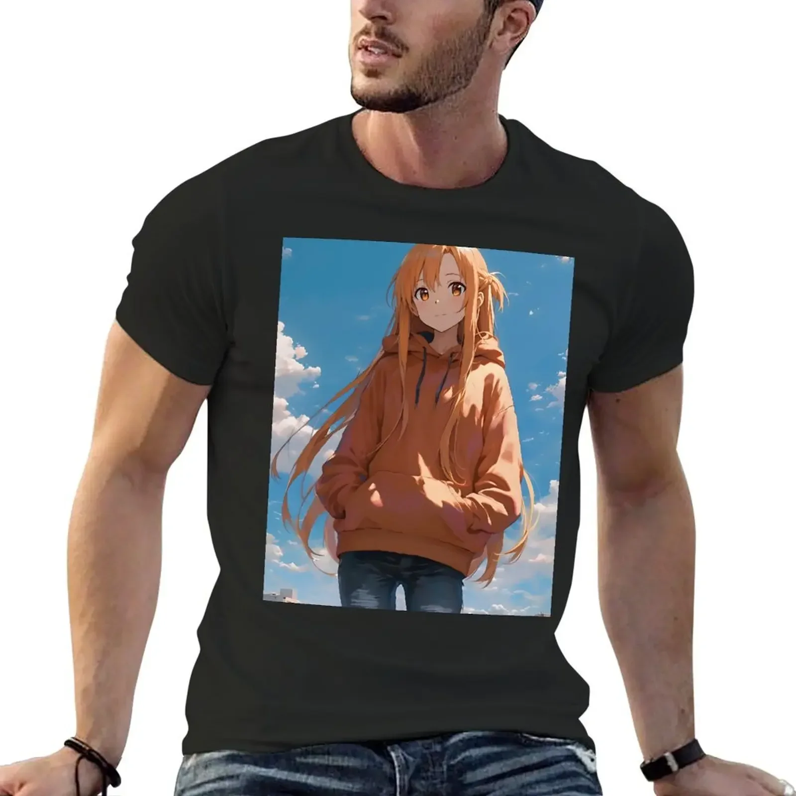 

Asuna - SAO 4 T-Shirt basketball graphic tees cheap stuff t shirt men