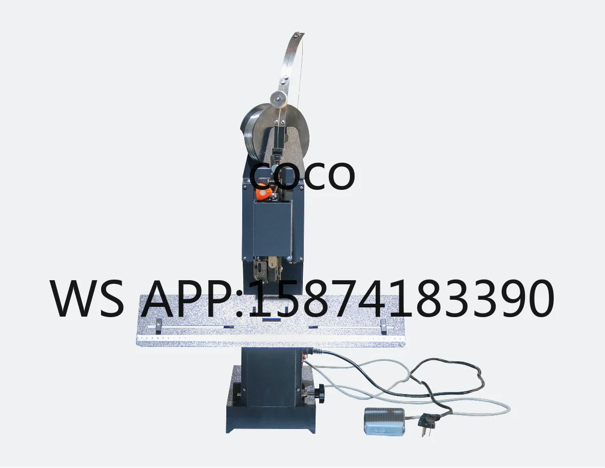 Heavy-Duty Electric Single Head Wire Binding Machine | Manual Saddle Stitcher with Optional Stitching Head