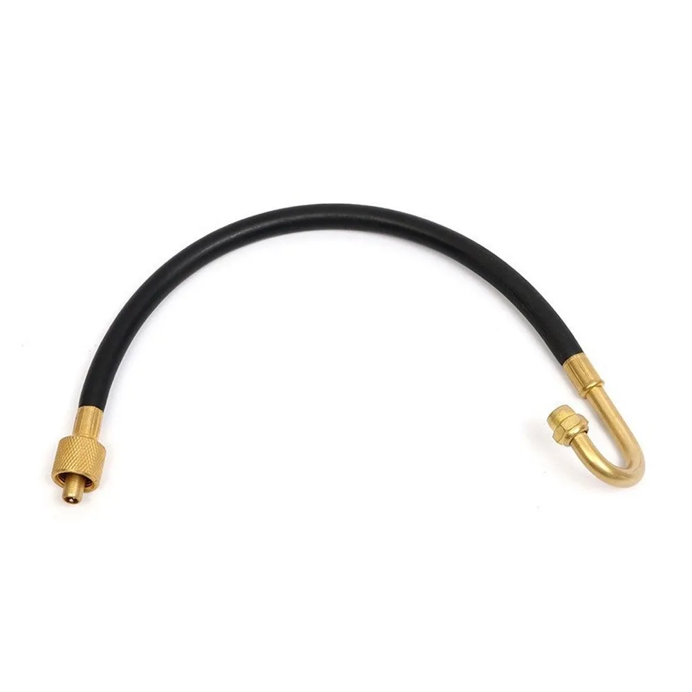 Auto Tire Hose Rubber Extension Tube For Tire Maintenance Robust Rubber Material Wear Resistant Design 340mm Extended Length