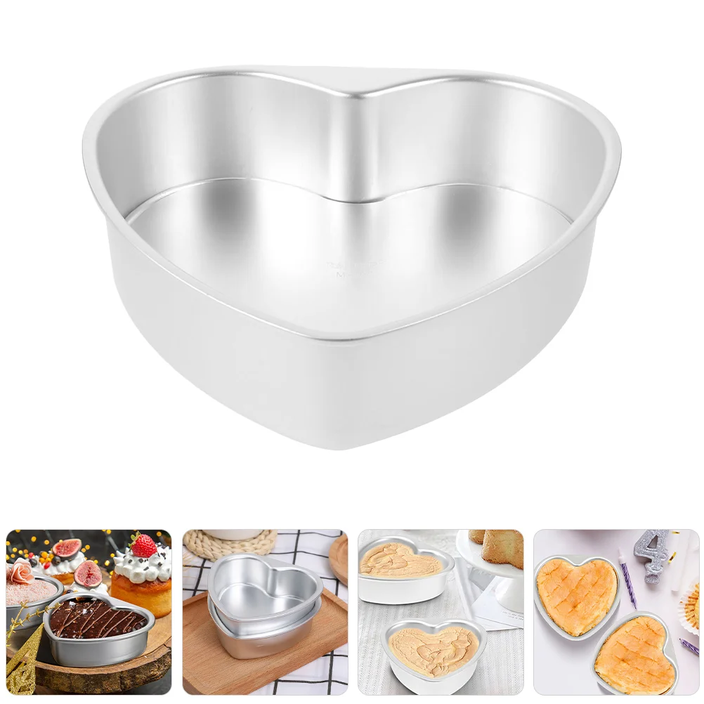 Heart Cake Mold Baking Wedding Pans Metal Tray Snack Molds For Aluminum Alloy Nonstick Cookie