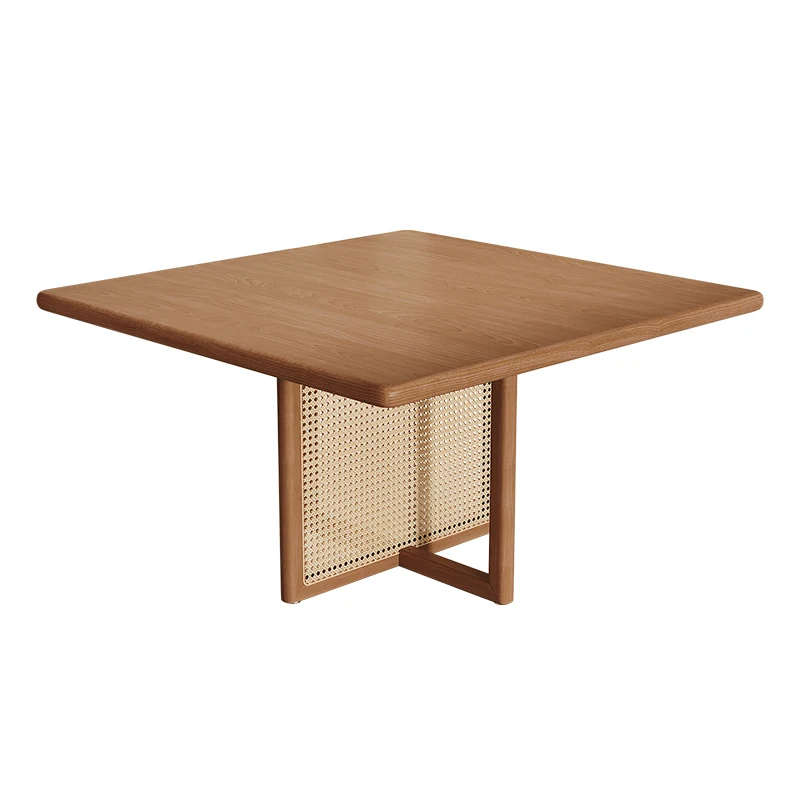 Wabi Sanfeng Massivholz, quadratisch, Restaurant-Esstisch, Café, Milch, Teeladen, quadratisch,
