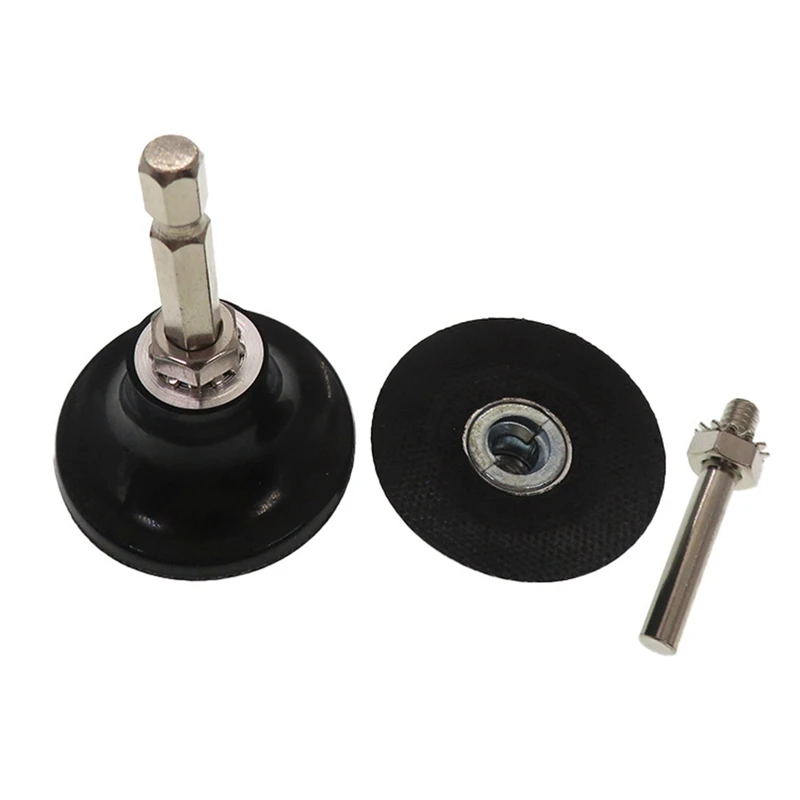 Hlzs-preto bloqueio de torque bandeja espiral de borracha disco de lixamento disco de areia de metal disco de moagem