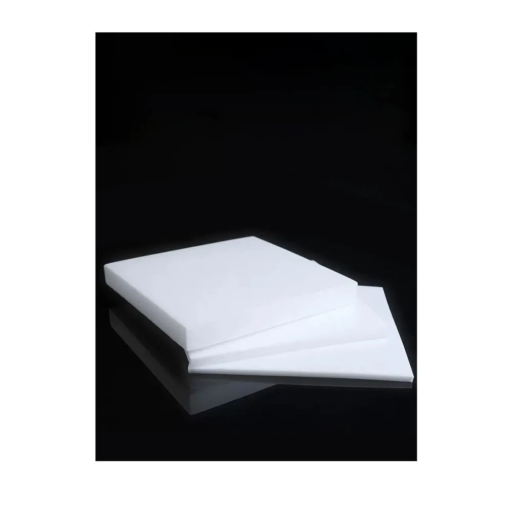 0.2-30mm White PTFE Board PTFE Sheet Plate Block Polytef Plate Anti-Corrosion Machining Model Processing Materials Multiple Size