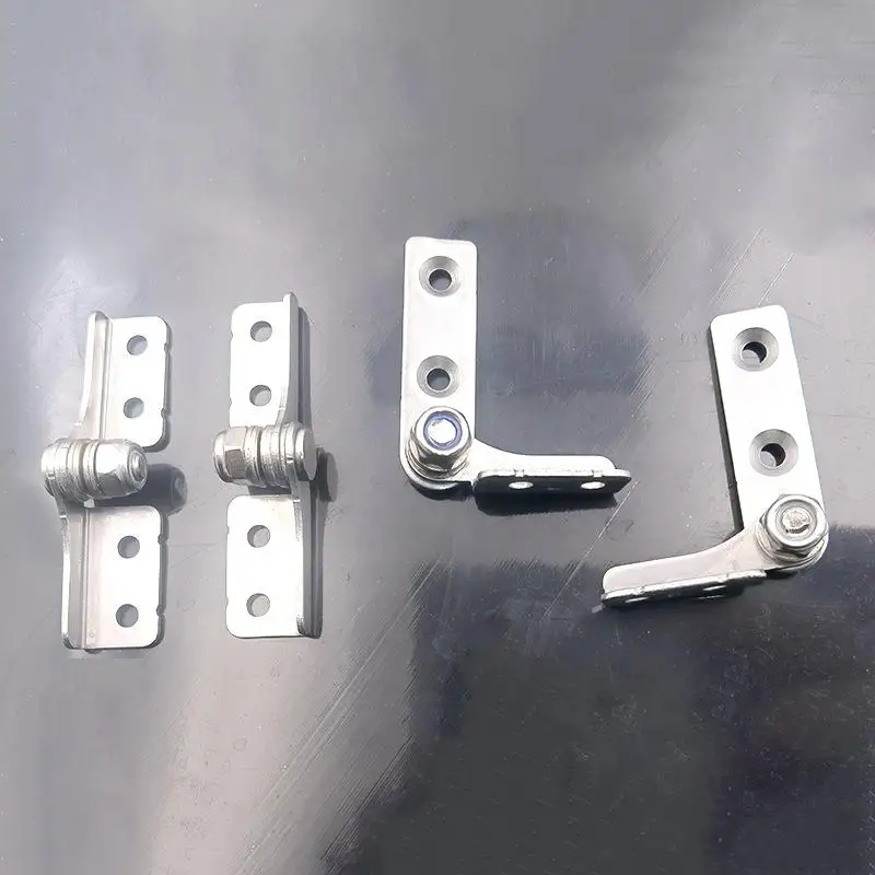 1Pcs 304 Stainless Steel Damping Hinge Adjustable Arbitrary Hinge Stop Nothing Frame Hinge Damping Shaft Positioning Hinge