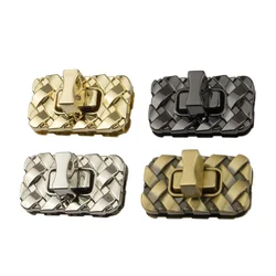 Accesorios de ferretería para bolso, hebilla de cierre Rectangular, cierre de giro, 35x20mm