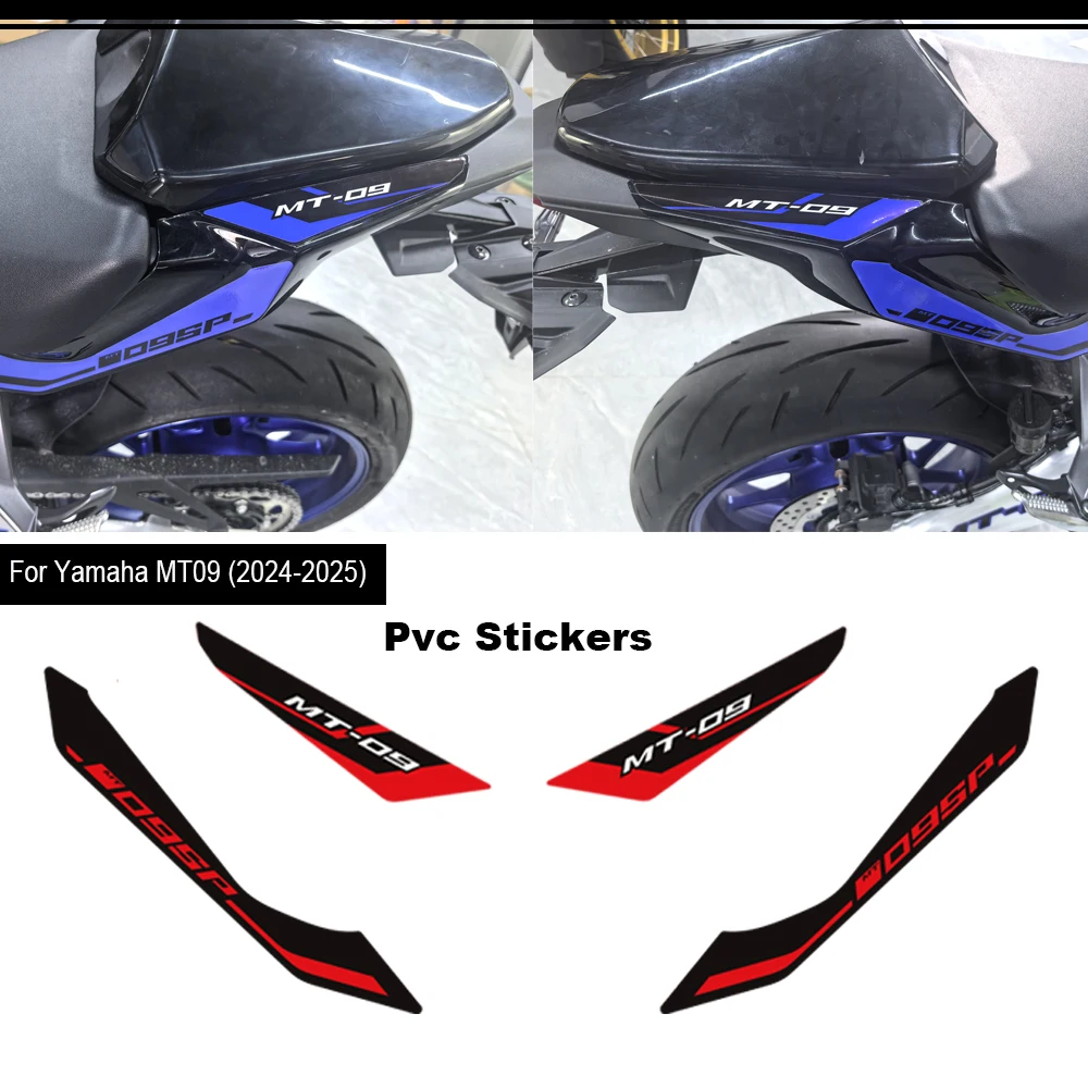 

For Yamaha MT-09 MT09 MT 09 SP Motorcycle Tank Swing Arm Fairing Front Face Fender Stickers Decals 2024 2025