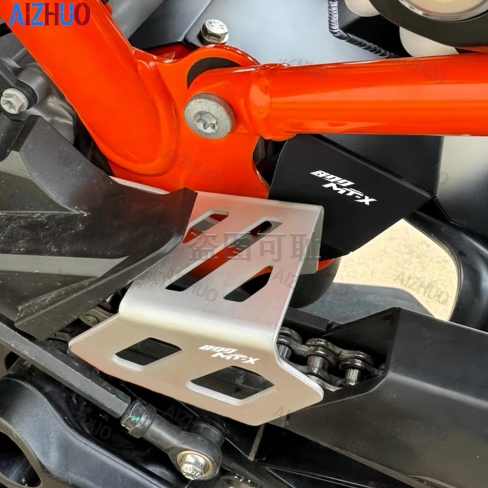 

FOR CFMOTO 800MT 800 MT IBEX 800 800NK 2021-2026 Motorcycle Accessories Rear Chain Guard Cover Protector Chain Belt Guard Cap