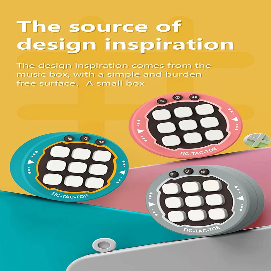 1 قطعة-Tic-Tac-Toe مجلس ألعاب إلكترونية متعددة الوظائف مونتيسوري لغز الجدول لعبة الشطرنج مجموعة الشطرنج المحمولة للبالغين والأطفال #1