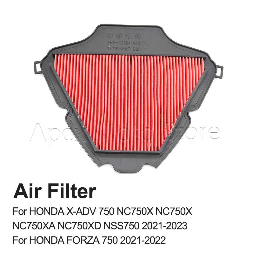 

Motorcycle Accessories Air Filter Intake Cleaner For HONDA X-ADV 750 NC750X NC750XA NC750XD NSS750 FORZA 750 2021 2022 2023