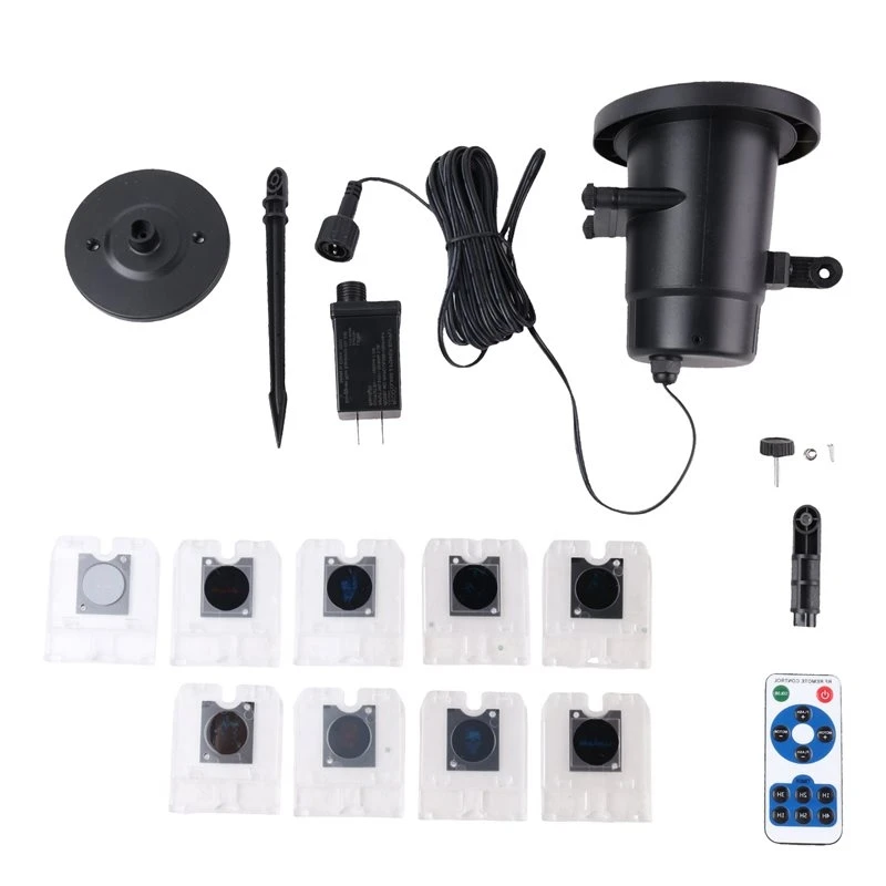 A95I-Halloween Projector Light Outdoor For Yard Garden- Halloween Ghost Projection Lamp Projector Lights Included US PLUG