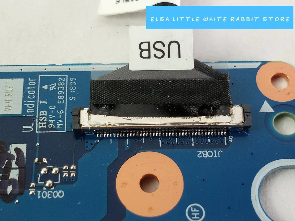 FOR Lenovo ThinkPad E585 Laptop USB LAN Card Reader Board W Cable NS-B422