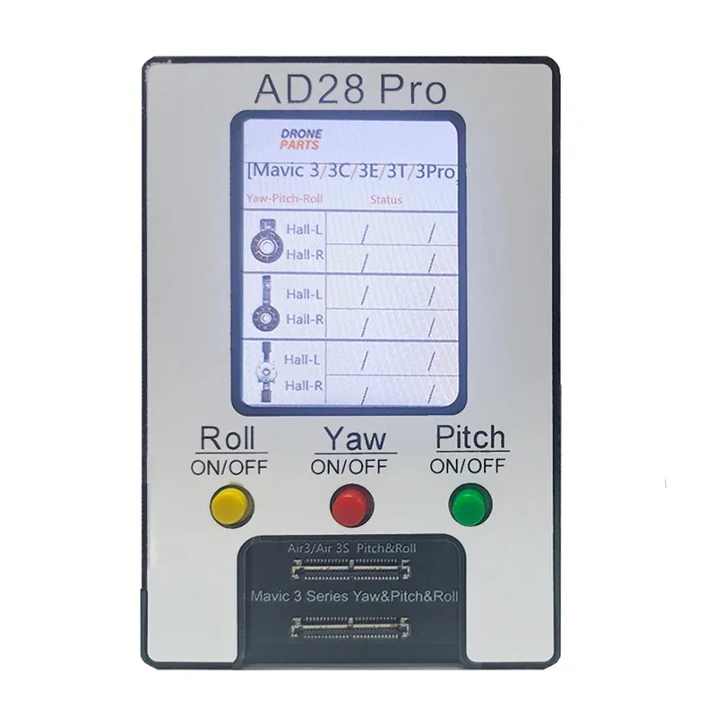 

AD28 Pro Gimbal Motor TestTool for DJI Mavic 3T/3Pro/3Classic Yaw Roll Pitch Test for DJI Air3/Air3S PTZ Camera