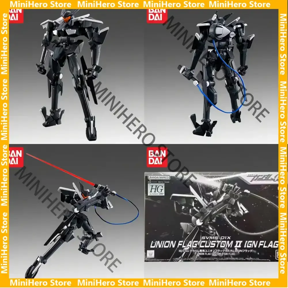 

В наличии: Оригинальная фигурка Bandai Gundam HG Graham Aker S Union Flag Custom II GN Flag, масштаб 1/144, ABS/PVC, для демонстрации