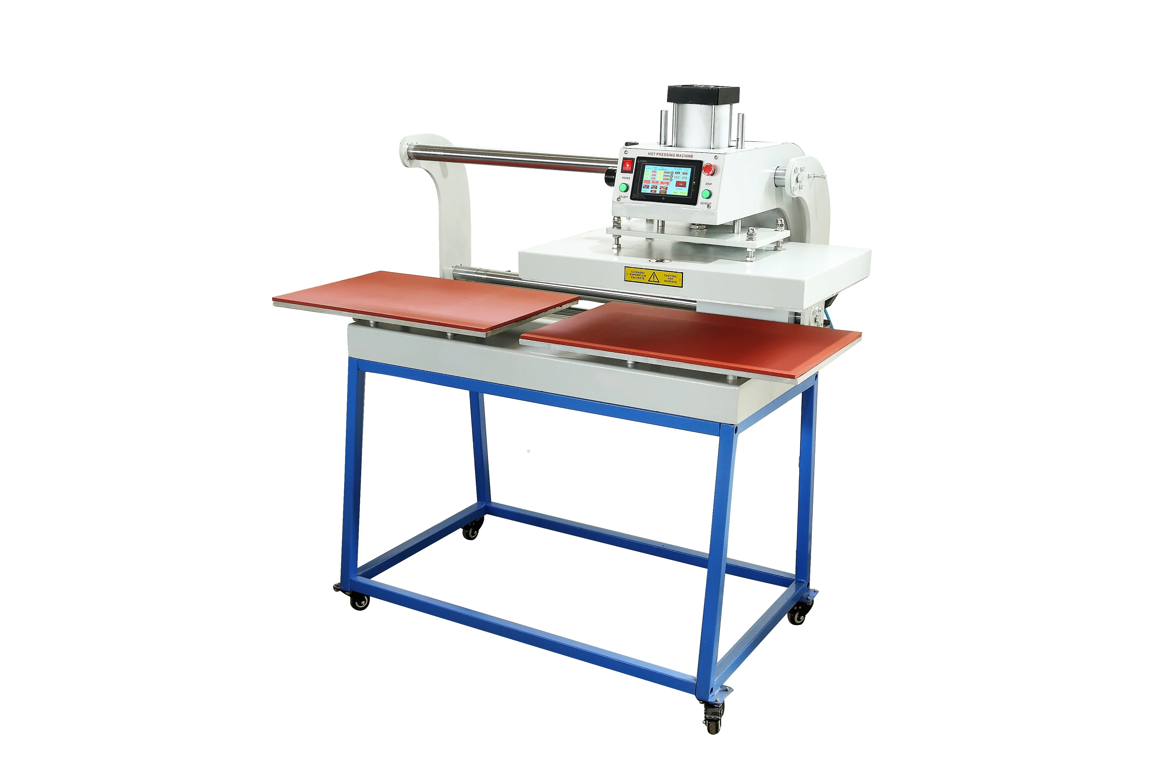 DS-HE60 40*60cm Two Head Heat Press Machine Heat Transfer Printing For T shirt