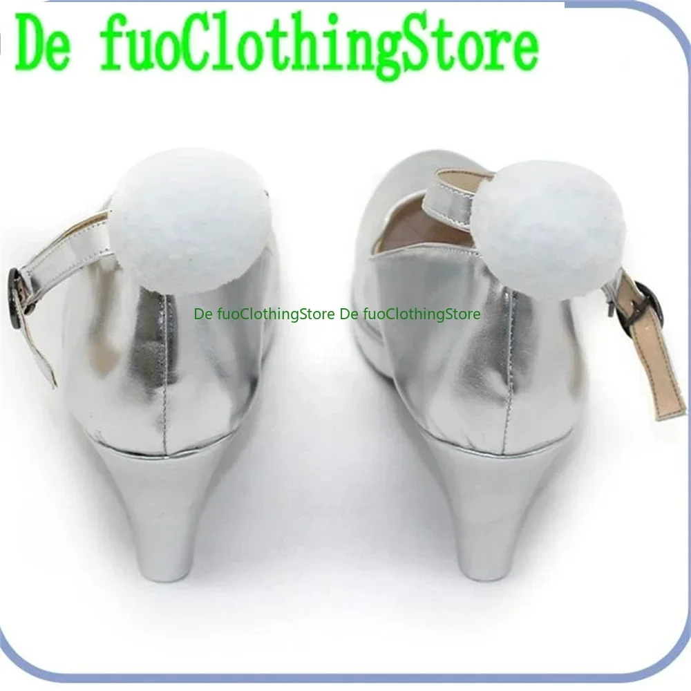 الأرنب X 777 NIKKE تأثيري أحذية الأحذية لعبة أنيمي هالوين عيد الميلاد Defu متجر أحذية الملابس