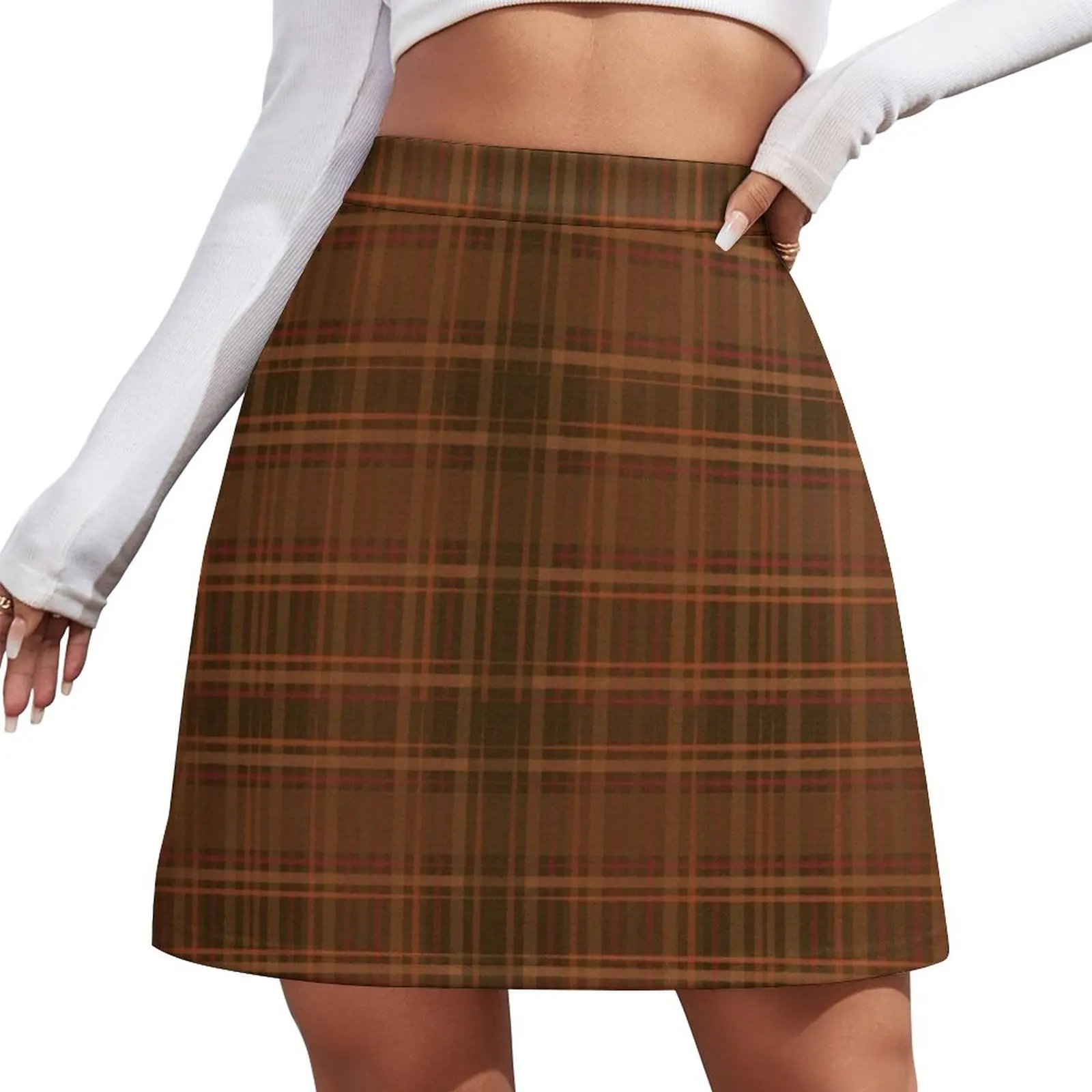 

British Tartan style Mini Skirt Clothes for summer Evening dresses korean clothes ladies Short skirts