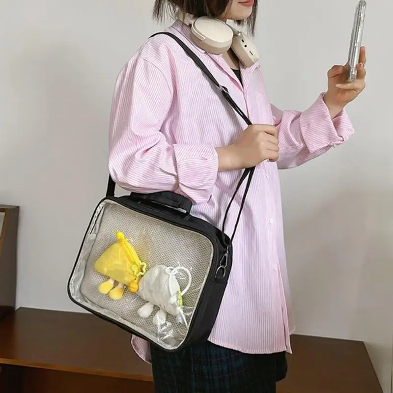 

Women Shoulder Bag Student Schoolbag Japanese Bag Harajuku Itabag Aesthetic Crossbody Bag for Everyday