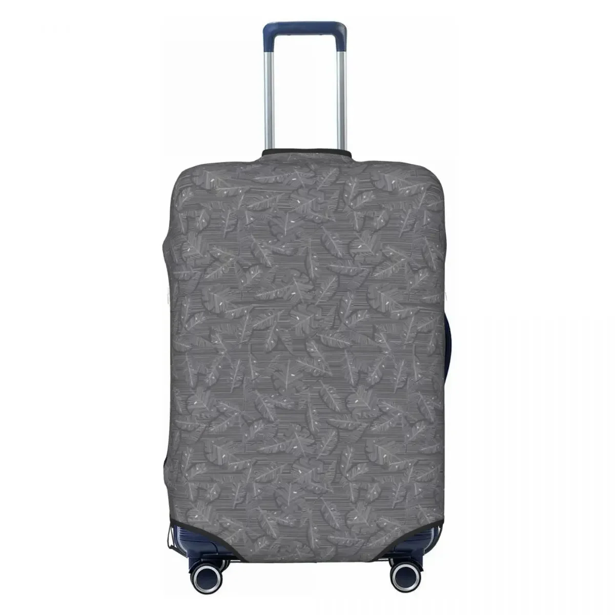 Abstract Leaf Line Suitcase Cover Fashion Geometric Strectch Cruise Trip Protection Luggage Case Holiday