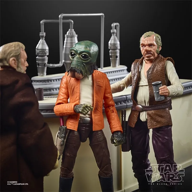 【 Spot 】 Hasbro Star Wars Limited Obi Wan Baba Doctor Tavern Bar Scene Set Toys Gifts