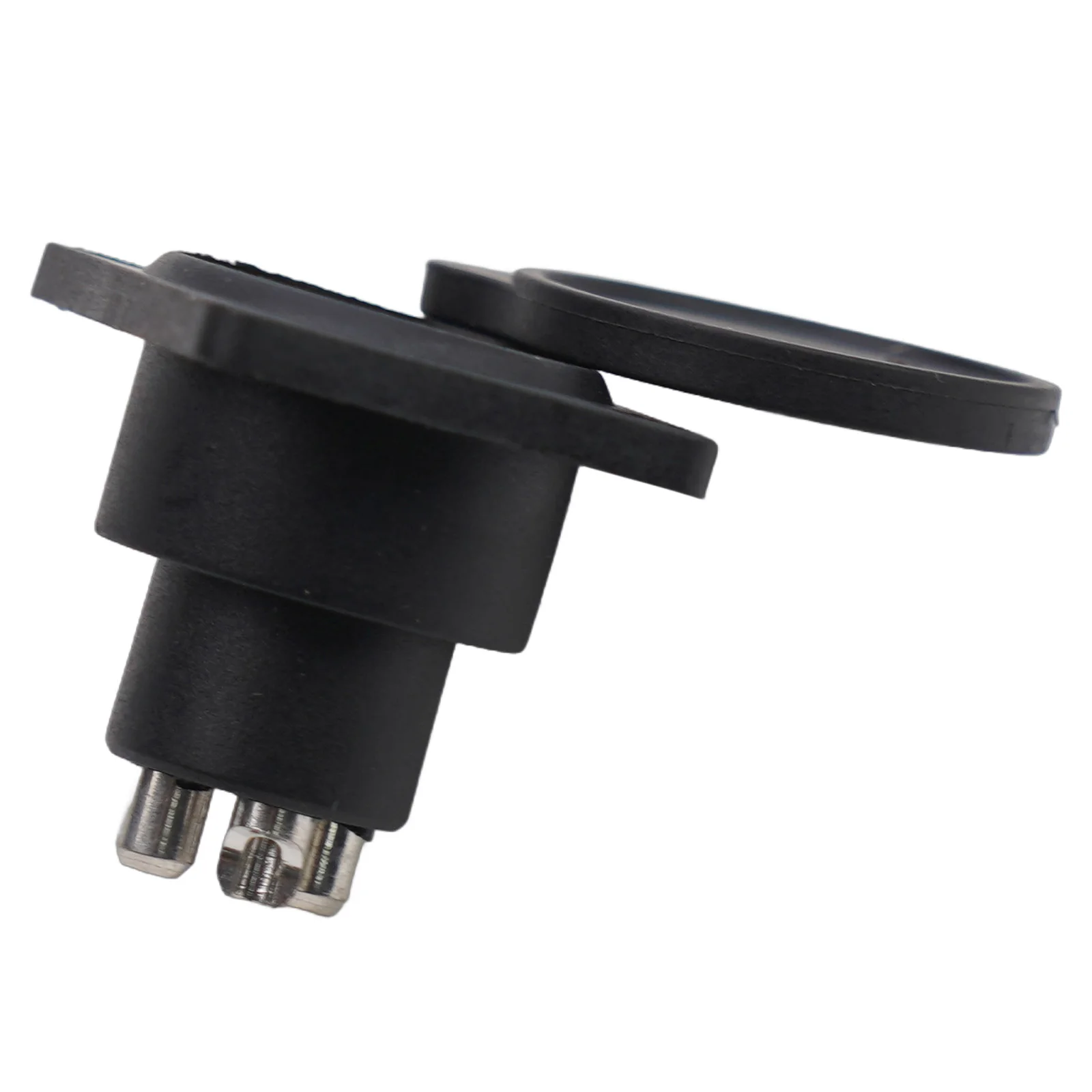 Auto Replacement Parts XLR 3-pin Female Socket Auto Replacement Parts Black For Audio Mobility Scooter Plastic