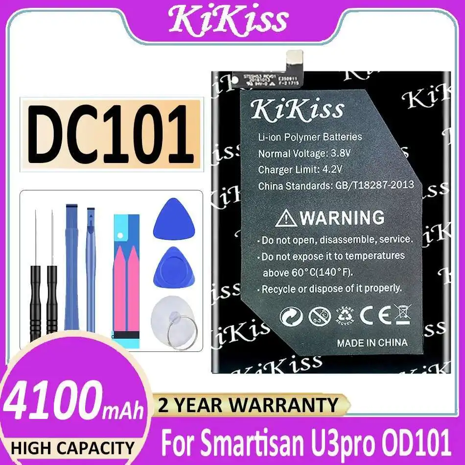 

DC101 For Smartisan U3pro OD101 OD103 OD105 OS103 OS105 Mobile Phone Battery Long-Lasting 4100Mah