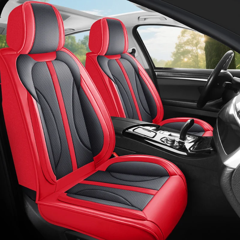 New Leather Universal Car Seat Cover for Mercedes GLA CLA CLS GLC GLE GLK GLS CLK SLC SL ML GL Car Accessories Gifts