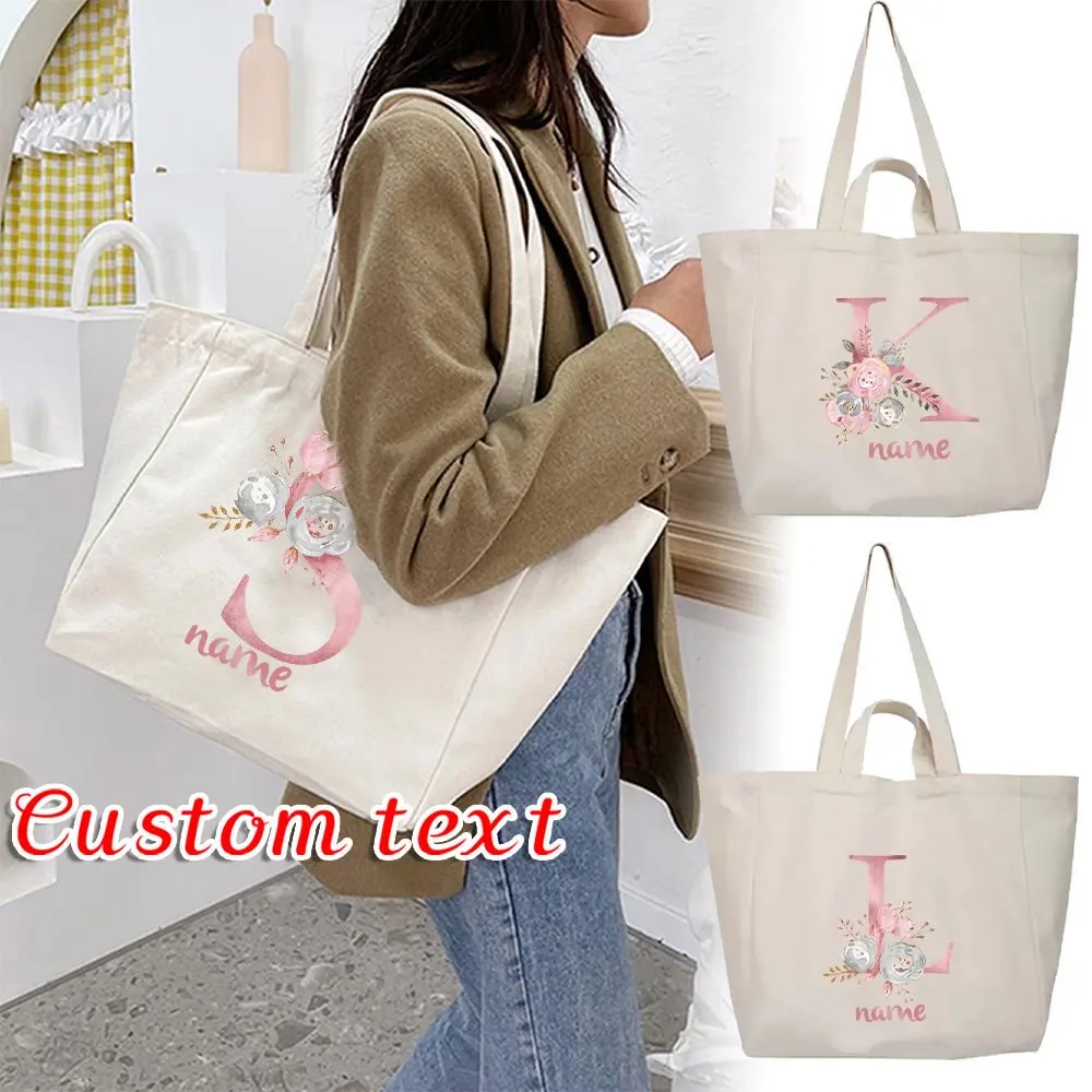 

Персонализированная модная сумка для покупок с индивидуальным дизайном, портативная, с принтом, большой вместимости, удобная складная сумка, незаменимая в путешествиях.