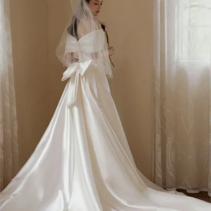 Satin One-Shoulder Slimming Fischschwanz Kleid