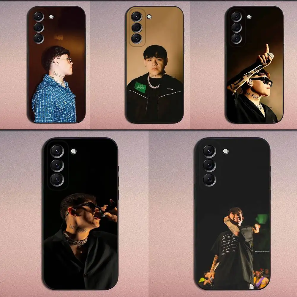 

Singer Junior H Phone Case For Samsung Galaxy A20,A21s,A22,A31,A32,A52,A53,A72,73,A80 Soft Black Cover
