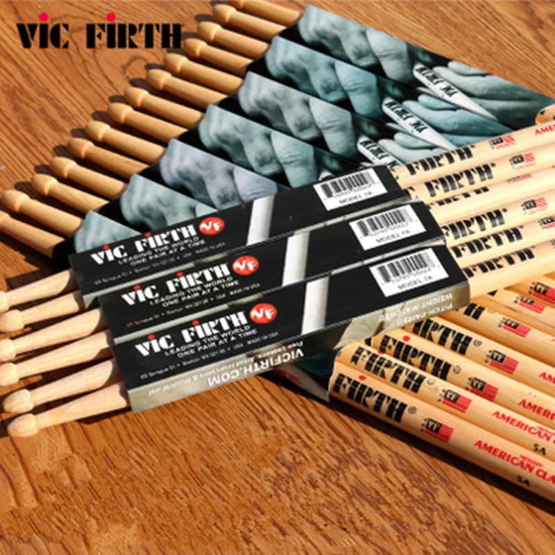 Original Professional Drum Sticks 5A Hickory Walnut Wood 5A 5B Drumsticks 7A Musical Instruments Drum Sticks One Pair