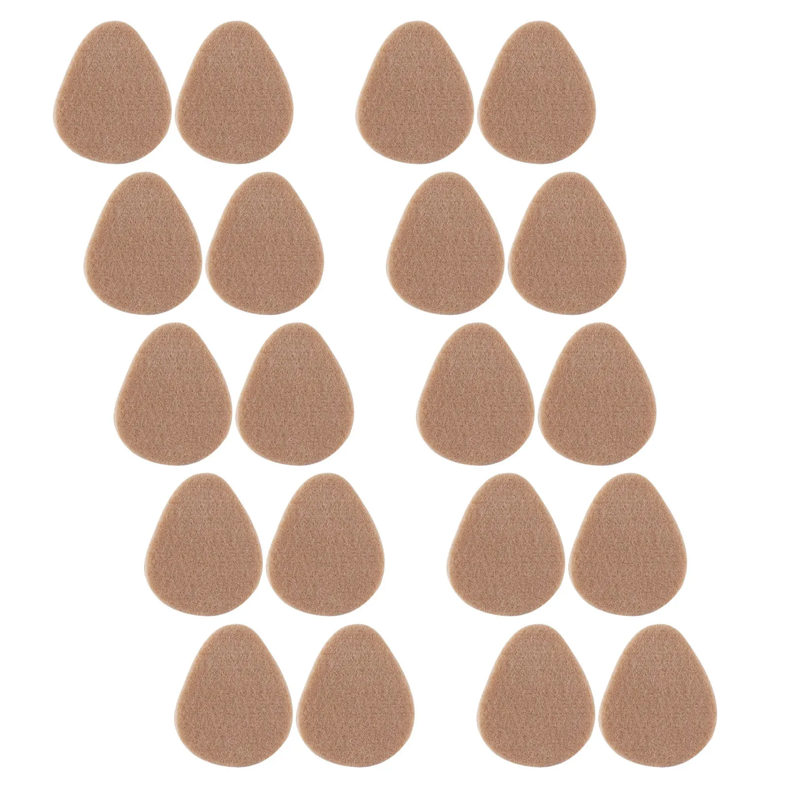 

10Pairs High Heel Inserts Cushions for Women Forefoot Metatarsal Pads Shock Absorbing Breathable Reusable Ball of Foot Comfort