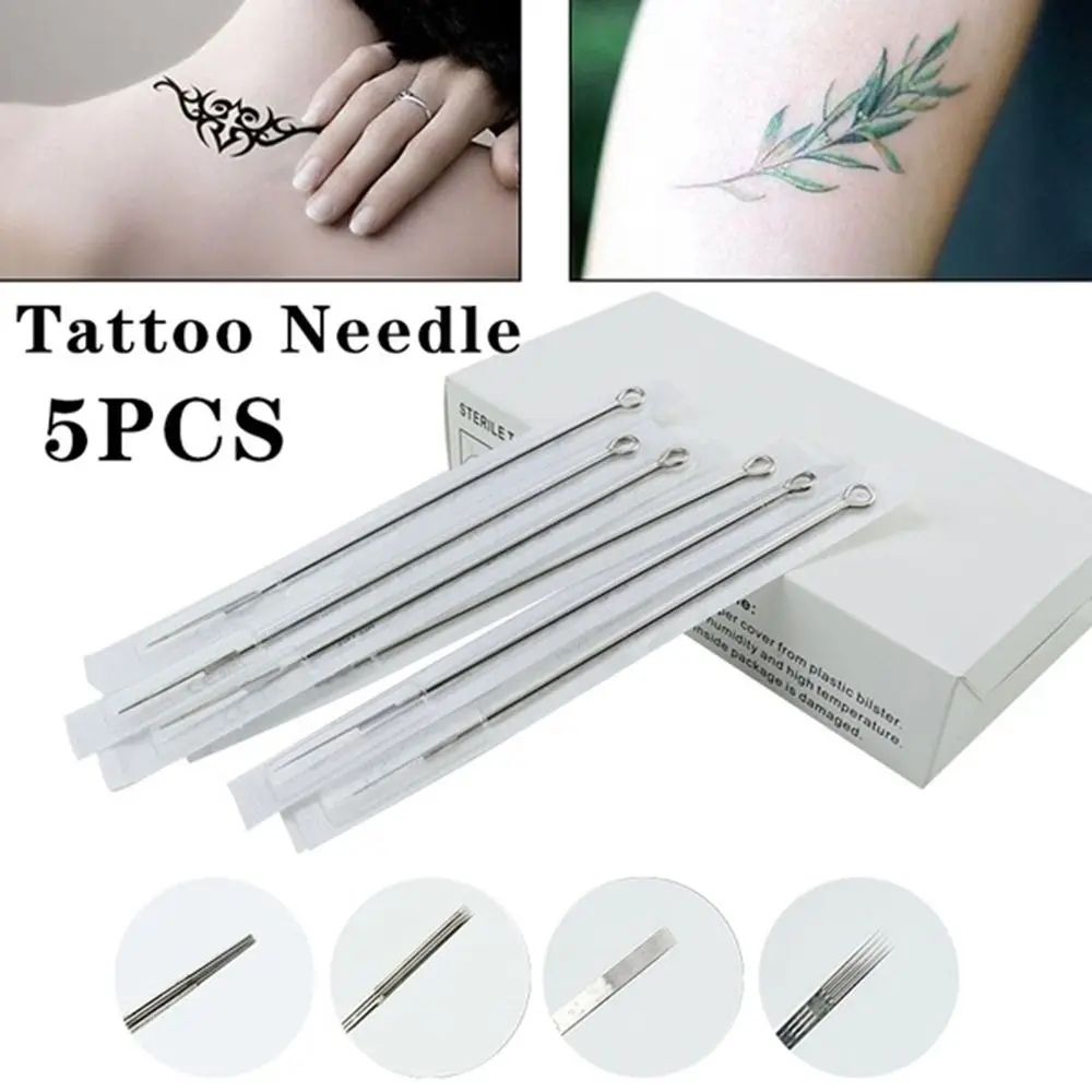 

Mix Sizes Professional Stainless Steel Sterilized Beauty Needles Tattoo Shader Tattoo Accessories Tattoo Needles
