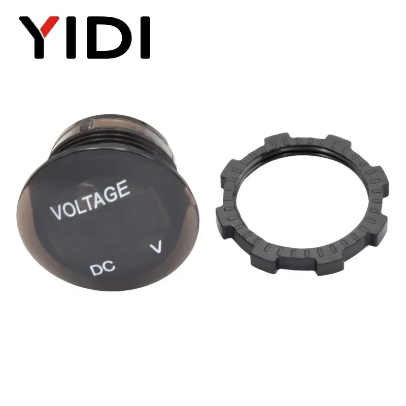 1pc Digital LED Display Voltmeter DC 12V 24V Panel Voltage Meter Tester Detector Monitor for Car Auto Motorcycle Boat ATV Truck view 3