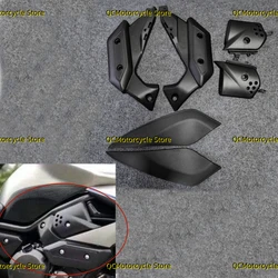 unpainted Black Motorcycle Right Left Side Panel Fairing Kit Frame Fit for Yamaha XJ6 2009 2010 2011 2012 XJ 6