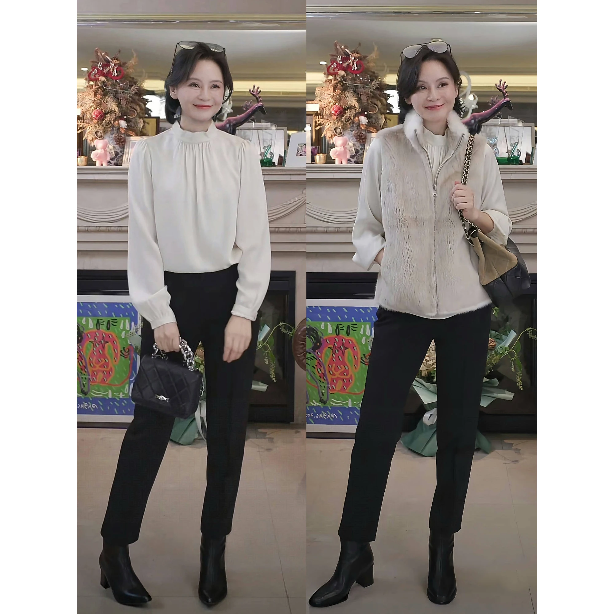 

Шелковый атласный длинный палантин из двойной марли 9 мм с бисером, прямой крой, для повседневной носки, чистый шелк...