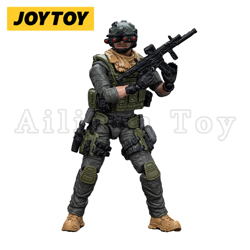 [Pre-Order]JOYTOY 1/18 Action Figure Nato Defense Forces 13Th Assault Squad Anime Collection Model Free Shipping