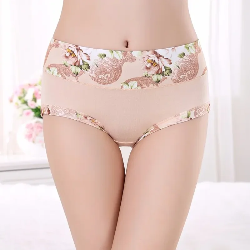 5pcs/lot Plus Size Women Underwear Panties Seamless Sexy Briefs High Quality Calcinha Intimates Underpants Ropa lingerie