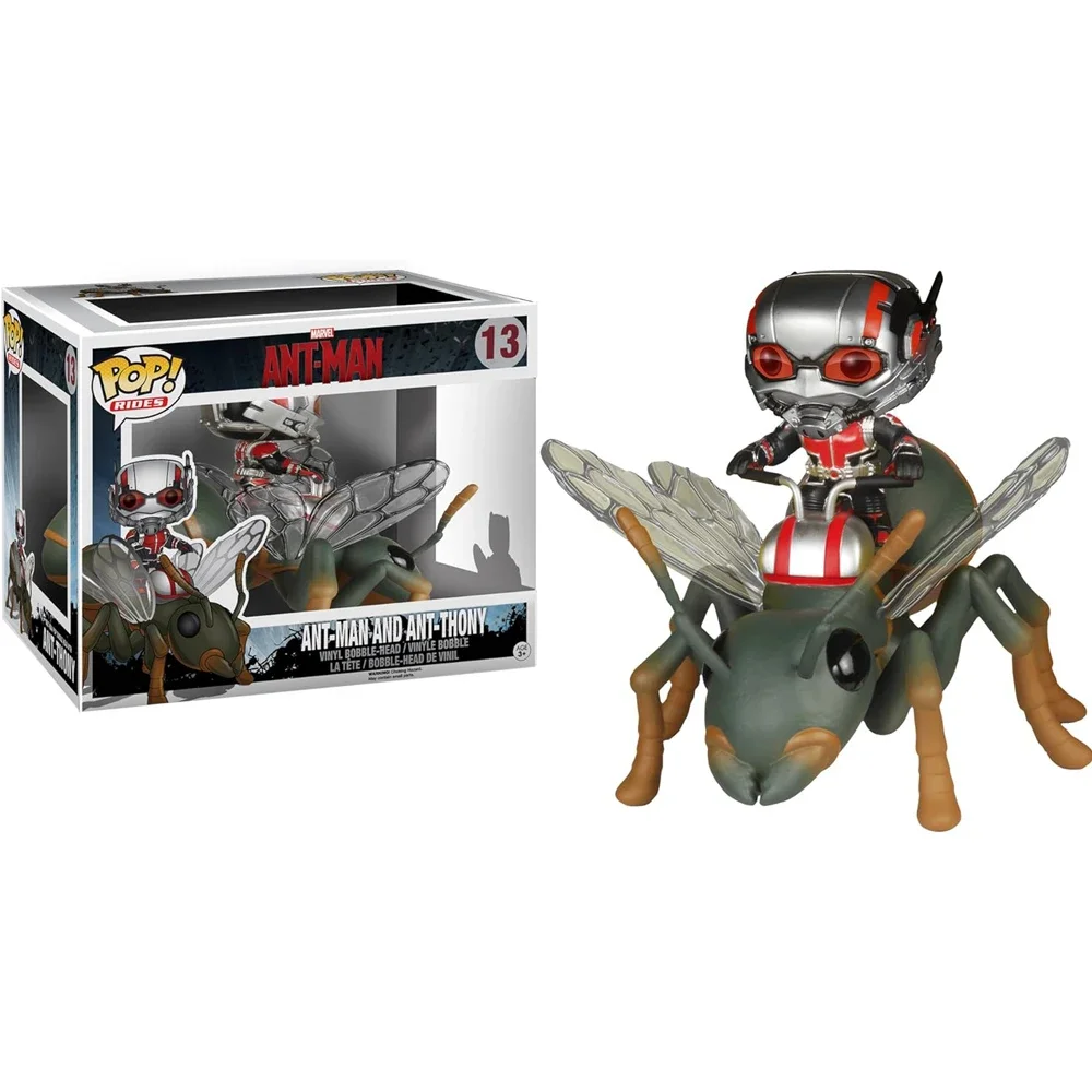 Funko POP Full Marvel Avengers Ant Man Riding Toy Model