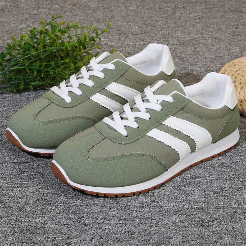 

Модные зеленые повседневные кроссовки для женщин, удобные кроссовки с низким вырезом, женские кроссовки, легкие нескользящие женские спортивные туфли