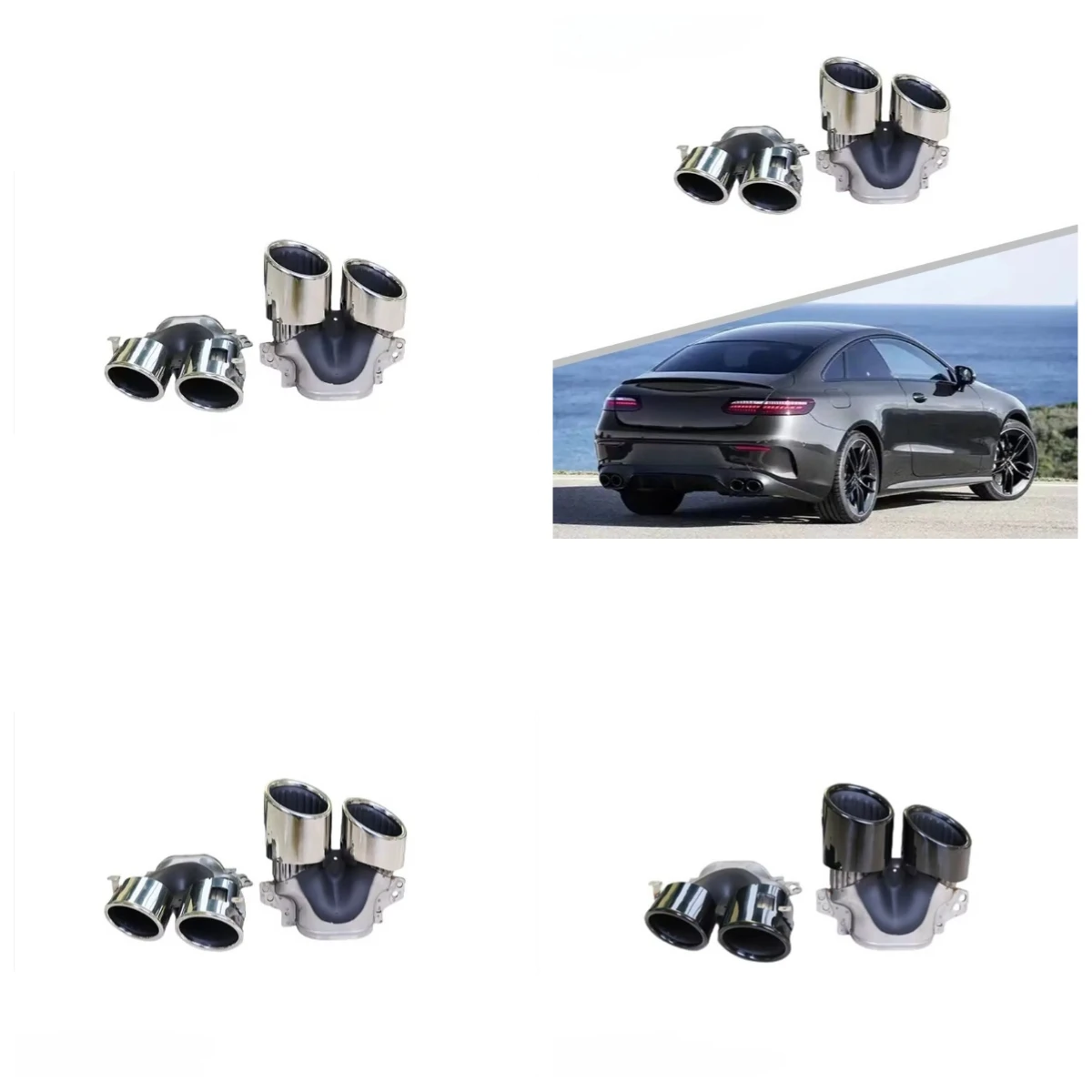 

Stlf High Quality E53 Style Auto Body Accessories Tail Pipe For W213 2021+