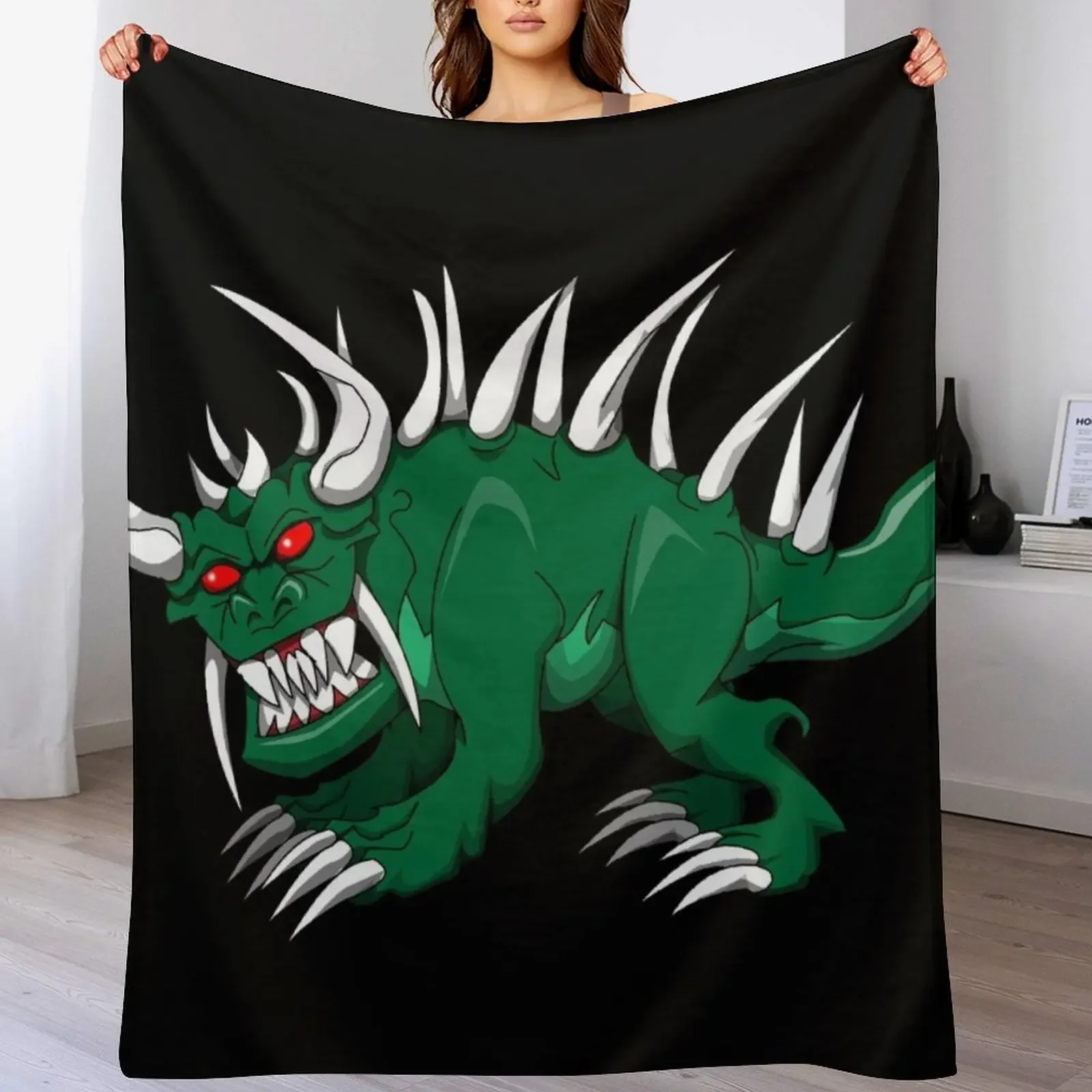 

Hodag Throw Blanket Luxury Beach Flannels Soft Big Blankets